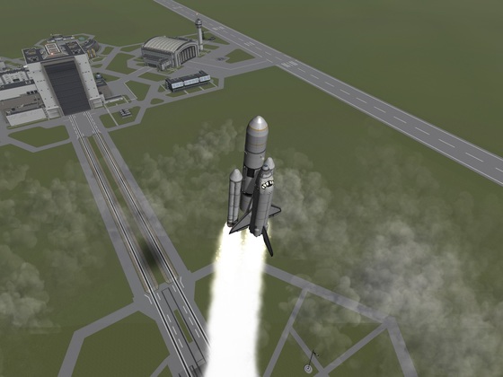 Stock Space Shuttle 1.2.2 lift off