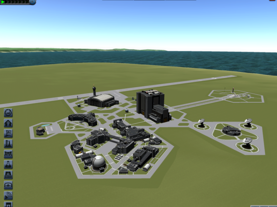 Kerbal Space Center view
