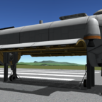 Cargo Bay mit ausfahrbarer Plattform