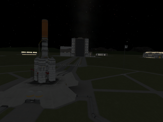 KSC bei Nacht