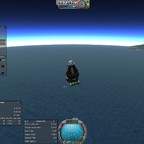 Landeanflug auf Kerbin - Stufe 1