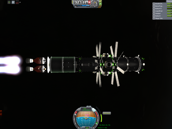 DIRMA-Station beim ALLflug auf dem Weg zu MINMUS ....