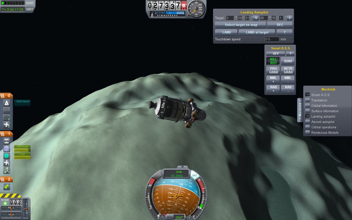 Reise zu Minmus