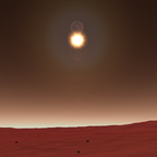 Fascination Kerbol System #1 - Kurz nach der (täglichen...) Sonnenfinsternis auf Duna