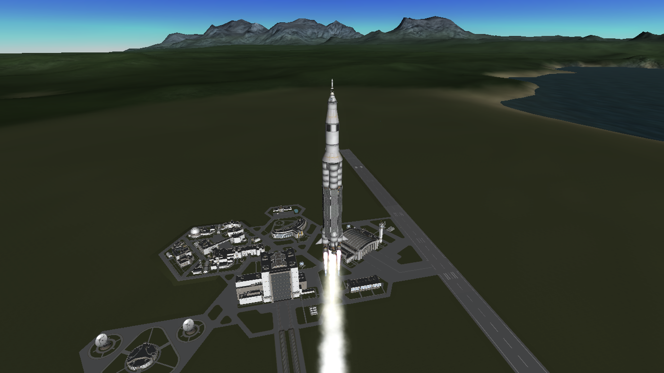 Stock Apollo Saturn V