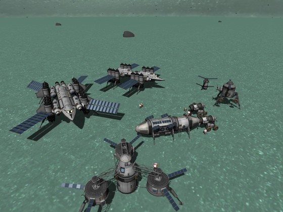 Minmus Ausblildungs Außenposten für angehende Ingineure und Wissenschaftler