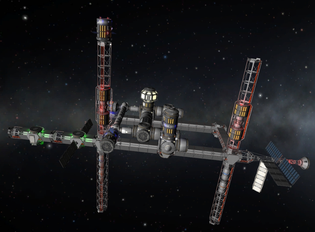 KSP-Freedom mit Hex Truss