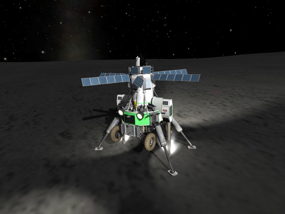 Miner Rover auf Mun