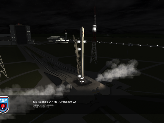 Start Falcon 9 1.1 mit OrbComm 2A #3