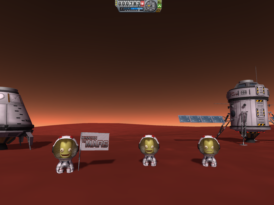 Mission to Mars abgeschlossen !!!!