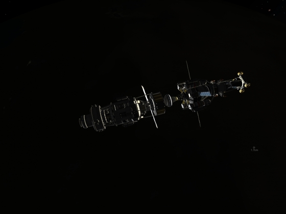 Die 3 Module der interplanetaren Duna-Mission