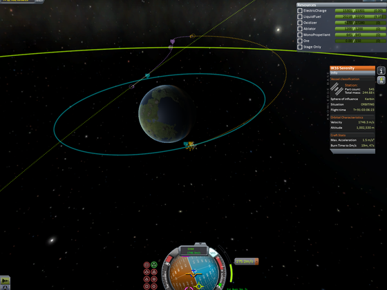 IK16 Serenity Transfer zum Mun und Scan