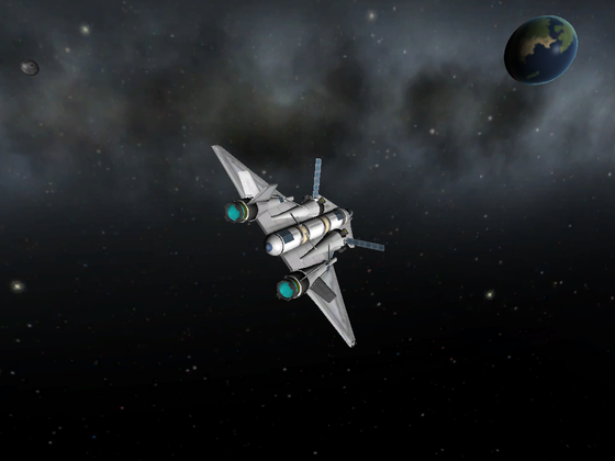 AX-HD-X1 im Orbit um Kerbin