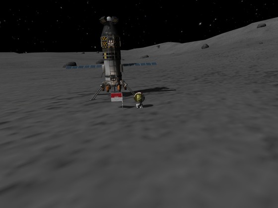 Der erste "Frankonaut" auf dem Mun