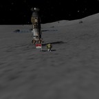 Der erste "Frankonaut" auf dem Mun